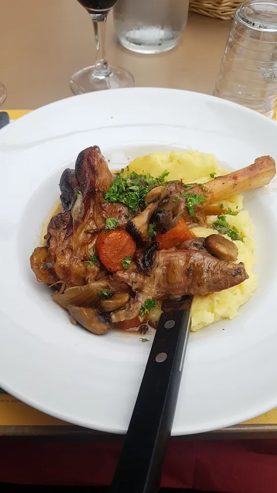Souris d'agneau Et Purée Maison